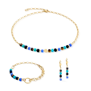 Coeur de Lion Set 3024-50-1555 Cube Mosaic Lagoon gold...
