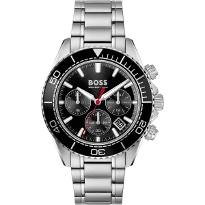 Boss Herren Uhr Chronograph 1514366 Quarz, Edelstahl,...