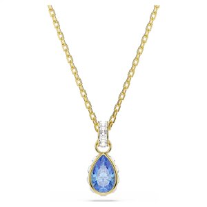Swarovski Halskette Chroma 5757786 Tropfenschliff, Blau,...