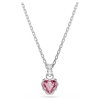 Swarovski Halskette Chroma 5757789 Verschiedene Schliffe, Rosa, Rhodiniert