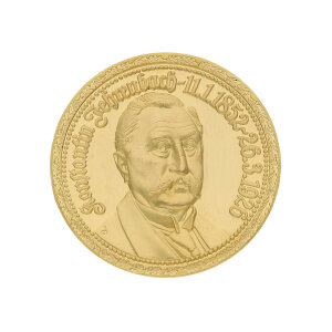 Goldmedaille 11,4 Gramm Feingold 999,9 Konstantin...