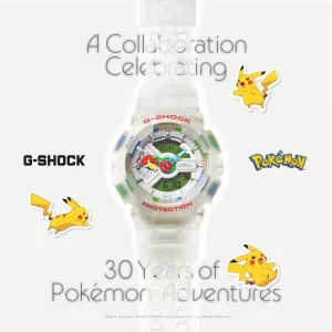 Casio G-Shock x Pokémon 30th Anniversary Limited...