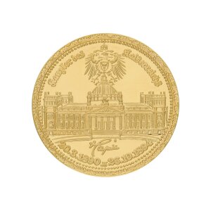 Goldmedaille 11,7 Gramm Leo Graf von Caprivi Feingold...