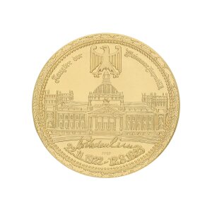 Goldmedaille 11,7 Gramm Wilhelm Cuno Gedenkmedaille...