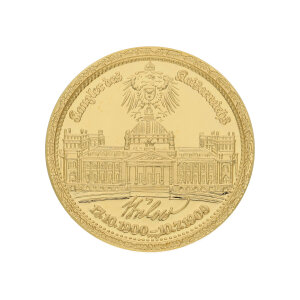 Goldmedaille 11,8 Gramm Feingold 999,9 Bernhard...