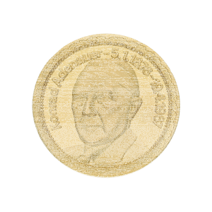 Goldmedaille 11,8 Gramm Konrad Adenauer Feingold 999,9...