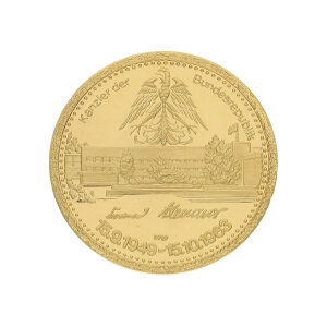 Goldmedaille 11,8 Gramm Konrad Adenauer Feingold 999,9...