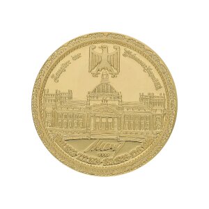 Goldmedaille 11,2 Gramm Feingold 999,9 Gedenkmedaille...