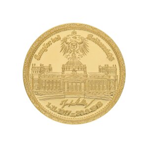 Goldmedaille 11,3 Gramm Feingold 999,9 Gedenkmedaille...