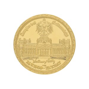 Goldmedaille 11,8 Gramm Feingold 999,9 Theobald von...