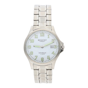 Regent Herrenarmbanduhr F-1281 Edelstahl, Quarz
