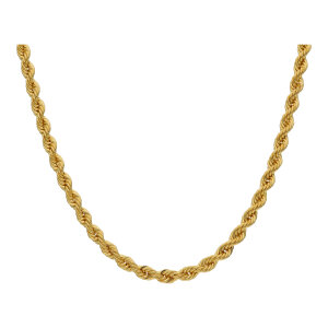 Kette Damen Gold 585 Kordel Muster 25326692 Second Hand,...