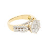 Diamantring Damen 750 Gelbgold ca. 1,25 ct Brill.  getragen 25326694 Second Hand Gr. 52