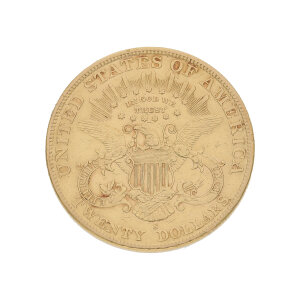 Goldmünze 33,4 Gramm Liberty Head, Double Eagle Gold...