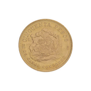 Goldmünze 10,1 Gramm Gold 900 Cinco Condores,...