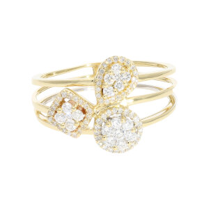 Goldring 750 Diamanten Damen 25326704 Second Hand,...