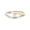 Platinring 950 Gold 750 Brillant 25326711 Second Hand, bereits getragen, wie neu
