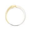 Platinring 950 Gold 750 Brillant 25326711 Second Hand, bereits getragen, wie neu