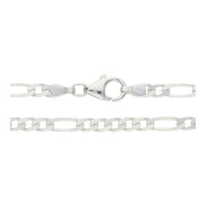 Figarokette Silber 925 poliert, rhodiniert JL30-05-5259...