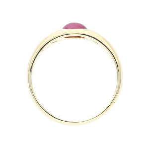 Diamanten Bandring  Gold 585 Damen Rubin, Brillanten...