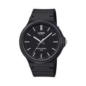 Casio Armbanduhr Timeless Collection MW-240-1EVEF Schwarz
