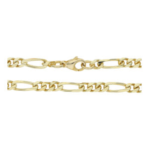 Goldkette 585 Figaro Damen 25326744 Second Hand,...