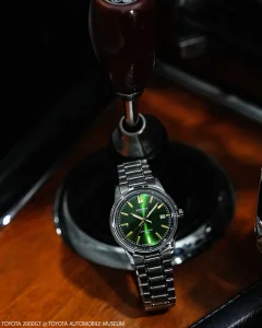Casio Edefice Armbanduhr EFR-109D-3AER Edelstahl, Grün