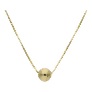 Goldkette 585 Damen Venezianer Collier Kugel 25326750...