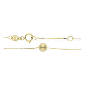 Goldkette 585 Damen Venezianer Collier Kugel 25326750...