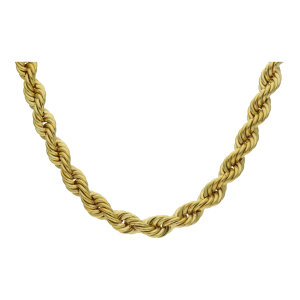 Kordelkette 333 Gold halbmassiv FBM ca. 5,4 mm breit...