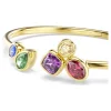 Swarovski Imber Armreif 5753259 Verschiedene Schliffe, Mehrfarbig, 18K gold plattiert