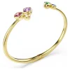 Swarovski Imber Armreif 5753259 Verschiedene Schliffe, Mehrfarbig, 18K gold plattiert