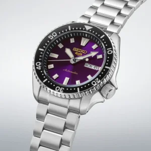 Seiko 5 Sports Uhr Automatik HDB003K1 Limited Edition Lila