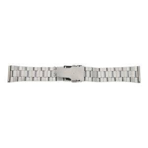 Uhrband Edelstahl Unisex 24 mm poliert, mattiert...