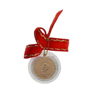 Ceyrek Altin Cumhuriyet Goldmünze 916 Feingold 22...