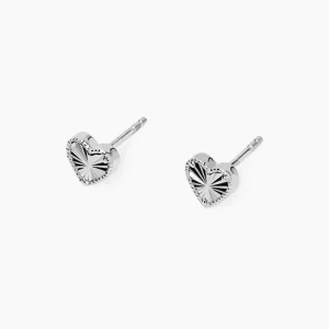 Mabina Damen Herz Ohrstecker in 925 silber 563979...