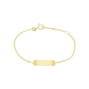 Gravur Armband 333 Gold Kinder Panzermuster Made in...