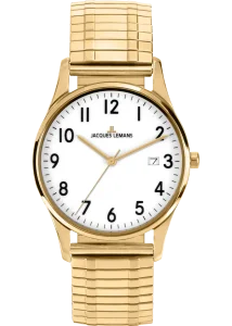 Jacques Lemans London Damen Uhr Zugband 1-2223E massiv...