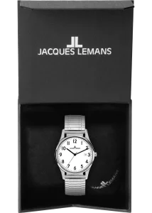 Jacques Lemans London Unisex Uhr 1-2224C massiv Edelstahl