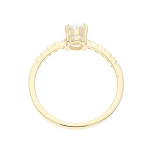 Verlobungsring 333 Gold Damen Zirkonia JL39-07-0902...