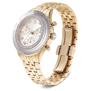 Swarovski Octea Chrono Damen Uhr 5730194 Goldfarben,...