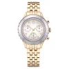 Swarovski Octea Chrono Damen Uhr 5730194 Goldfarben, Champagnergold plattiert
