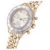 Swarovski Octea Chrono Damen Uhr 5730194 Goldfarben, Champagnergold plattiert