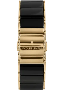 Jacques Lemans Dublin Damen Keramik Uhr Saphirglas...
