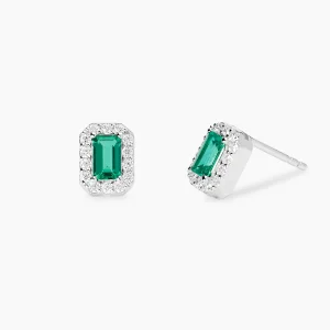 Mabina Silberohrstecker 925 diamant lab-grown ct 0,22,...