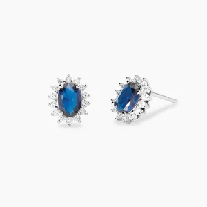 Mabina Ohrstecker 925 Silber mit Lab-Grown Diamanten 0,34...