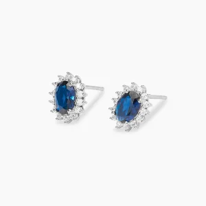 Mabina Ohrstecker 925 Silber mit Lab-Grown Diamanten 0,34...