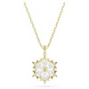 Swarovski Kette Magic Anhänger 5757788 Verschiedene Schliffe, Schneeflocke, 18K goldbeschichtet