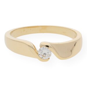 JuwelmaLux Ring Gold 585 mit Brillant JL10-07-0148