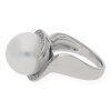 JuwelmaLux Ring Silber 925/000 mit Perlimitat JL10-07-0442